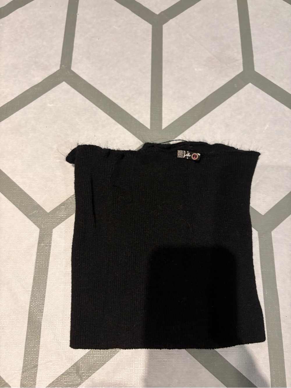 Free whit purchase Black Knit Tube Top
